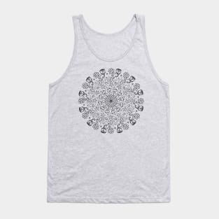 FLORAL MANDALA Tank Top